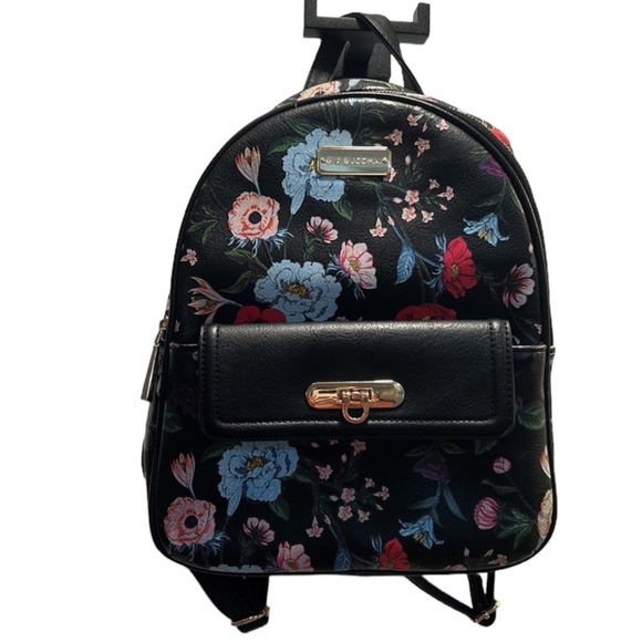 BIG BUDDAH Floral Backpack in Black -- GORGEOUS!!!! - Picture 1 of 8